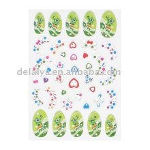 Stickers ongles 3D non toxique